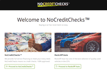 Tablet Screenshot of nocreditchecks.ca